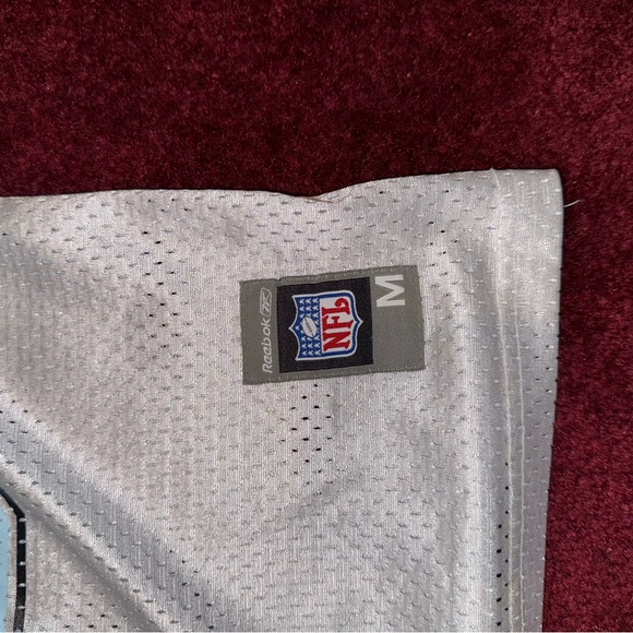 Detroit Lions Jersey Youth Medium (10-12) Reebok Light Blue White Vintage #00 - Picture 4 of 4